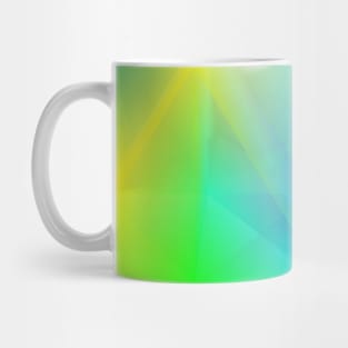 Multi-colored parallelepiped. Mug